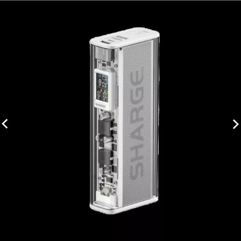 【Sharge】X1i 140W 透明快充電源｜20000mAh 大容量 標示wh 3C 認證