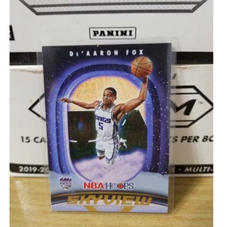 Panini Hoops De'Aaron Fox nba籃球卡
