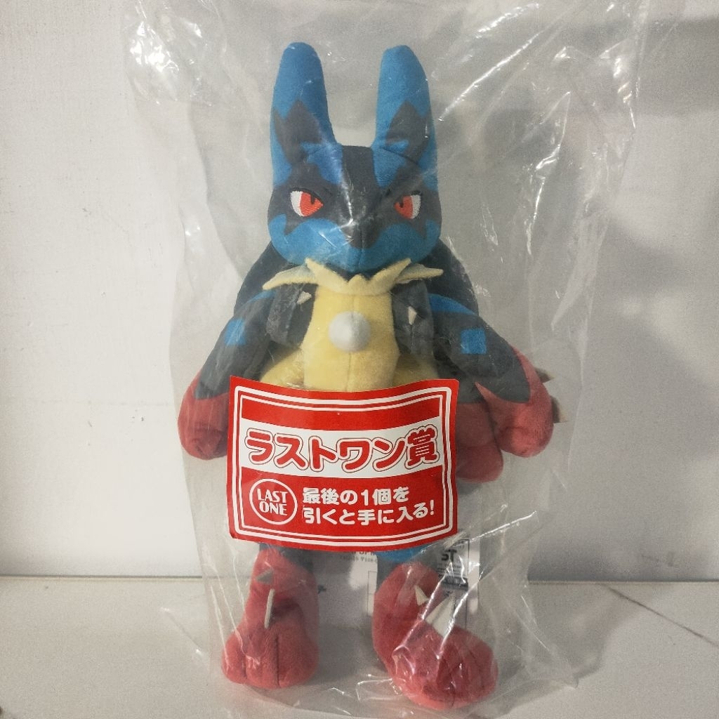 ✨【現貨 最低價】✨日版 路卡利歐 最後賞 寶可夢 一番賞 mega 超級路卡利歐 娃娃 玩偶