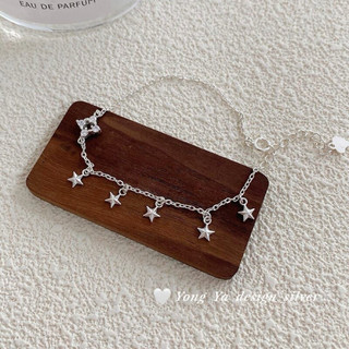 sufu accessory｜台灣｜ 925通體純銀｜星雨手鍊 ・ Twinkle Rain