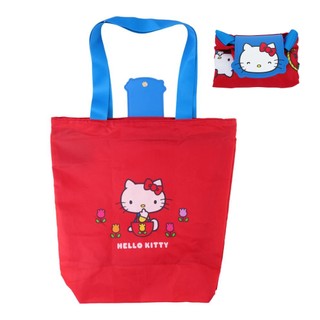 sun-star 三麗鷗 保冷分隔可收納環保袋 購物袋 S Hello Kitty UA79380