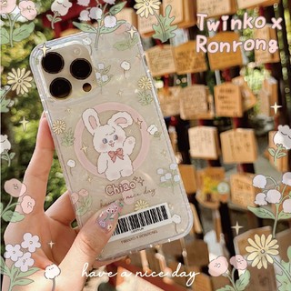Twinko💗[CA2065]趙露思最愛兔茸茸聯名4.0-綠野仙蹤小夥伴/貝殼殼/高品質IMD內印刷/貝殼磁吸殼/手機殼