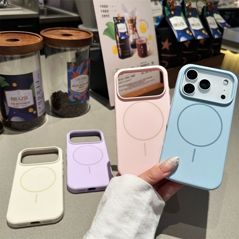 官方 液態硅膠 磁吸殼 適用 iPhone 17 E 16 手機殼 12 13 14 15 Promax 保護殼 防摔殼