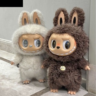 現貨速發原箱包裝ZIMOMO大首領拉布布LABUBU大天使搪膠毛絨公仔58CM大娃