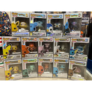 C&J 限定版 現貨 Funko PoP 寶可夢 皮卡丘 POKEMON 寶可夢中心貼