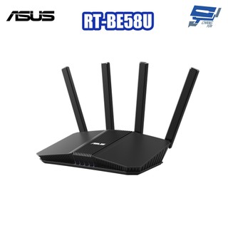 昌運監視器 ASUS華碩 RT-BE58U BE3600 AiMesh 雙頻WiFi 7 無線路由器 分享器