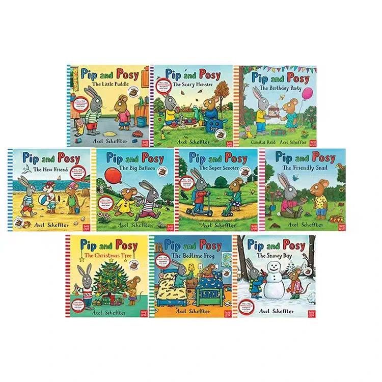 【台灣現貨⚡免運】Pip and Posy/皮皮與波西系列套書〈共10冊〉英文童書 幼兒繪本套書 阿克賽爾 波西和皮普