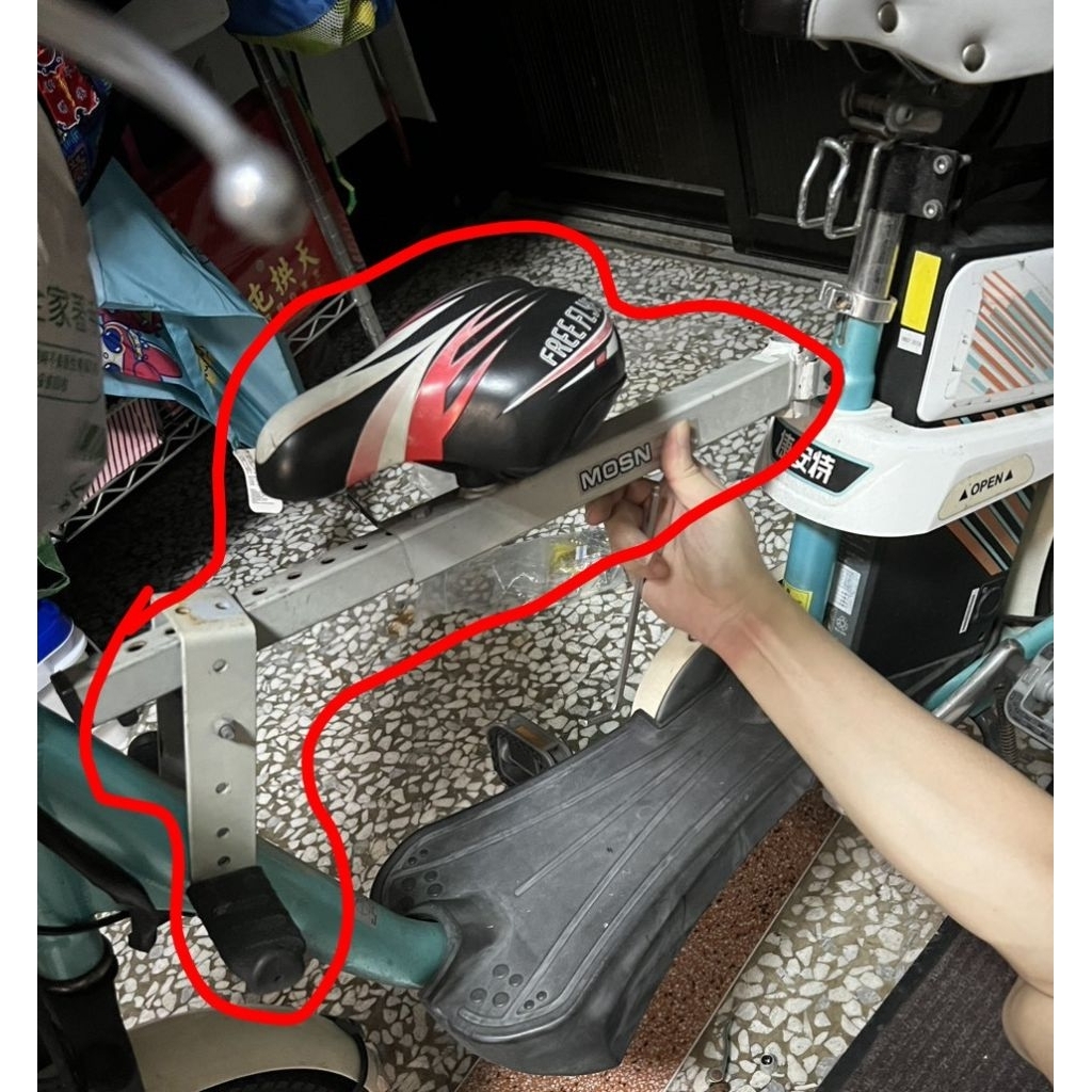 二手 捷安特ea101電動腳踏車 （親子坐墊支架）