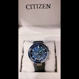 Citizen 星辰ATTESA限量 鈦 CC4050-18L天空藍/髮絲紋面盤鈦金屬光動能GPS衛星對時男錶