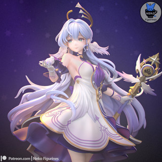 Tazo工坊[NEKO] 知更鳥-星穹鐵道Robin (Honkai Star Rail)3D列印模型 手辦 公仔 GK