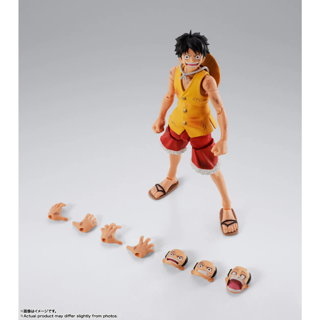 現貨 BANDAI S.H.Figuarts SHF 航海王 蒙其·D·魯夫 頂上決戰 可動完成品