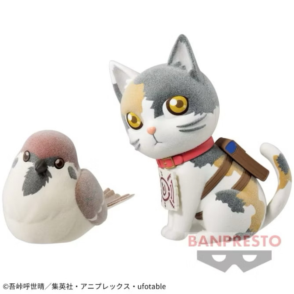 ⭐️PIPI HAPPY⭐️日貨倉庫 鬼滅之刃 fluffy puffy貓咪 茶茶丸 啾太郎 無限城 日版 公仔