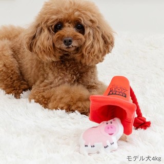 貝果貝果 日本 PET PARADISE 代理 disney 玩具總動員 火腿豬潔牙玩具 [T5159] 藏食玩具