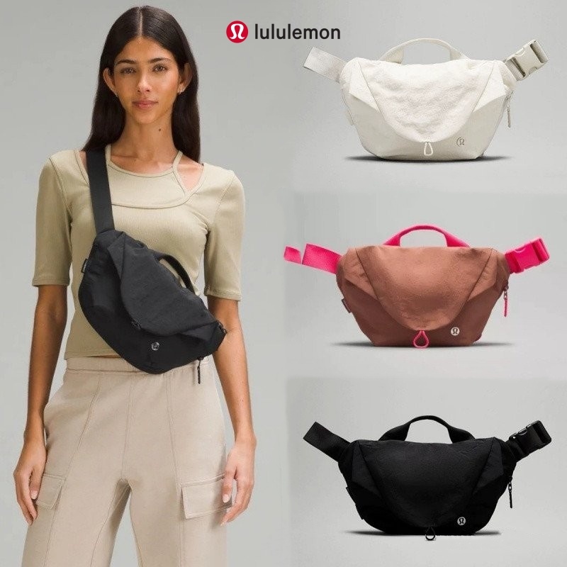 【Z-ONE】隔日到貨 加拿大運動第一品牌 LULULEMON  Curved 斜背袋 3L 多色可選