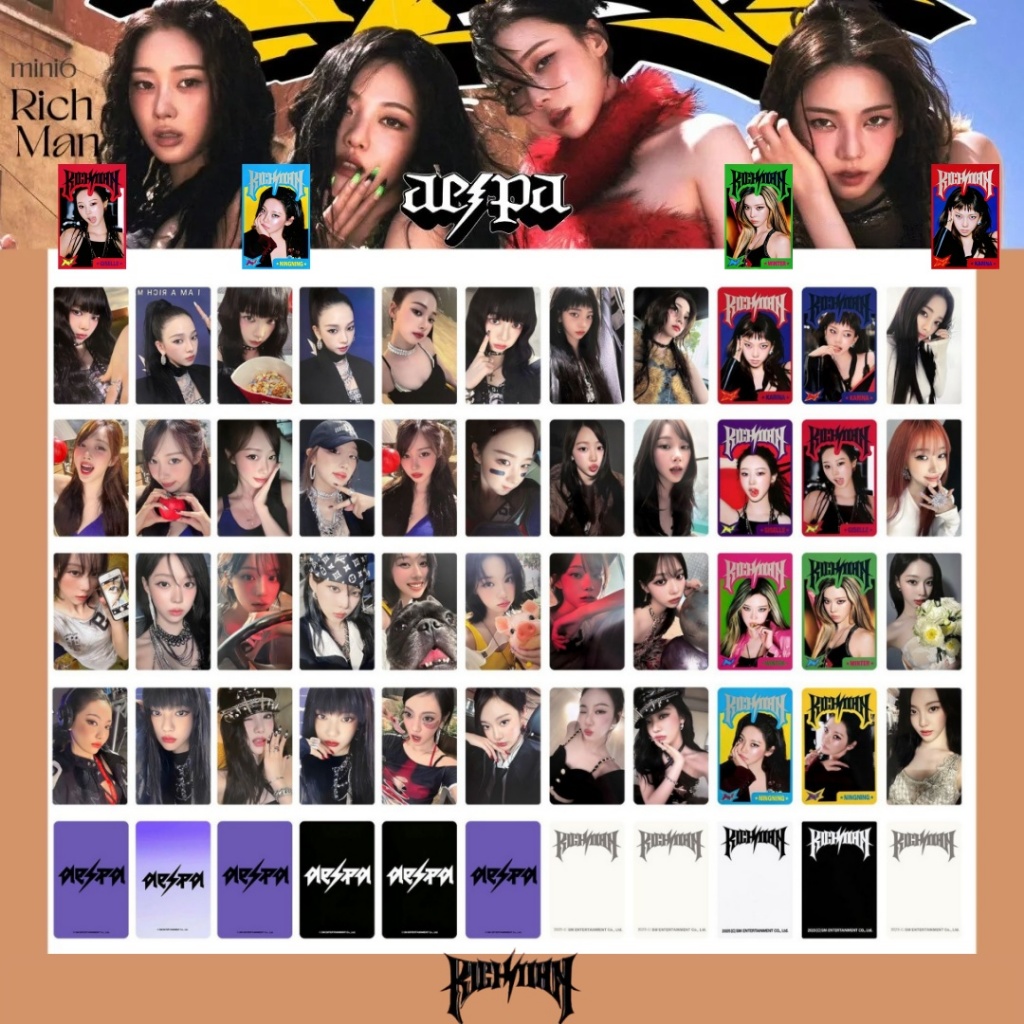 「aespa小卡」aespa專輯《Rich Man》特典卡 專卡 aespa周邊 aespa winter karina