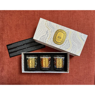 DIPTYQUE 限量聖誕蠟燭 70g*3