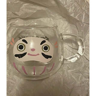 日本帶回 STARBUCKS透明達摩馬克杯290ml