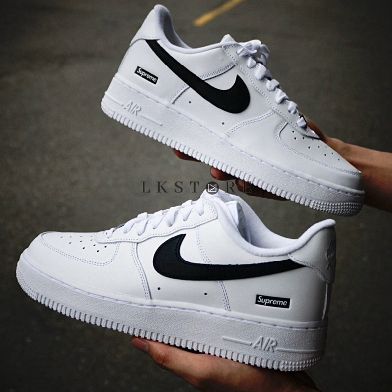 {LKSTORE} Nike Air Force 1 Supreme 白色 CU9225-102
