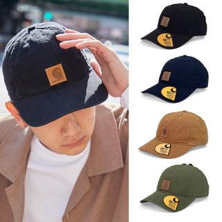 Carhartt 卡哈特 Odessa Cap 美國版皮標鴨舌帽 男女棒球帽 水洗露營防曬遮陽工裝老帽子100289