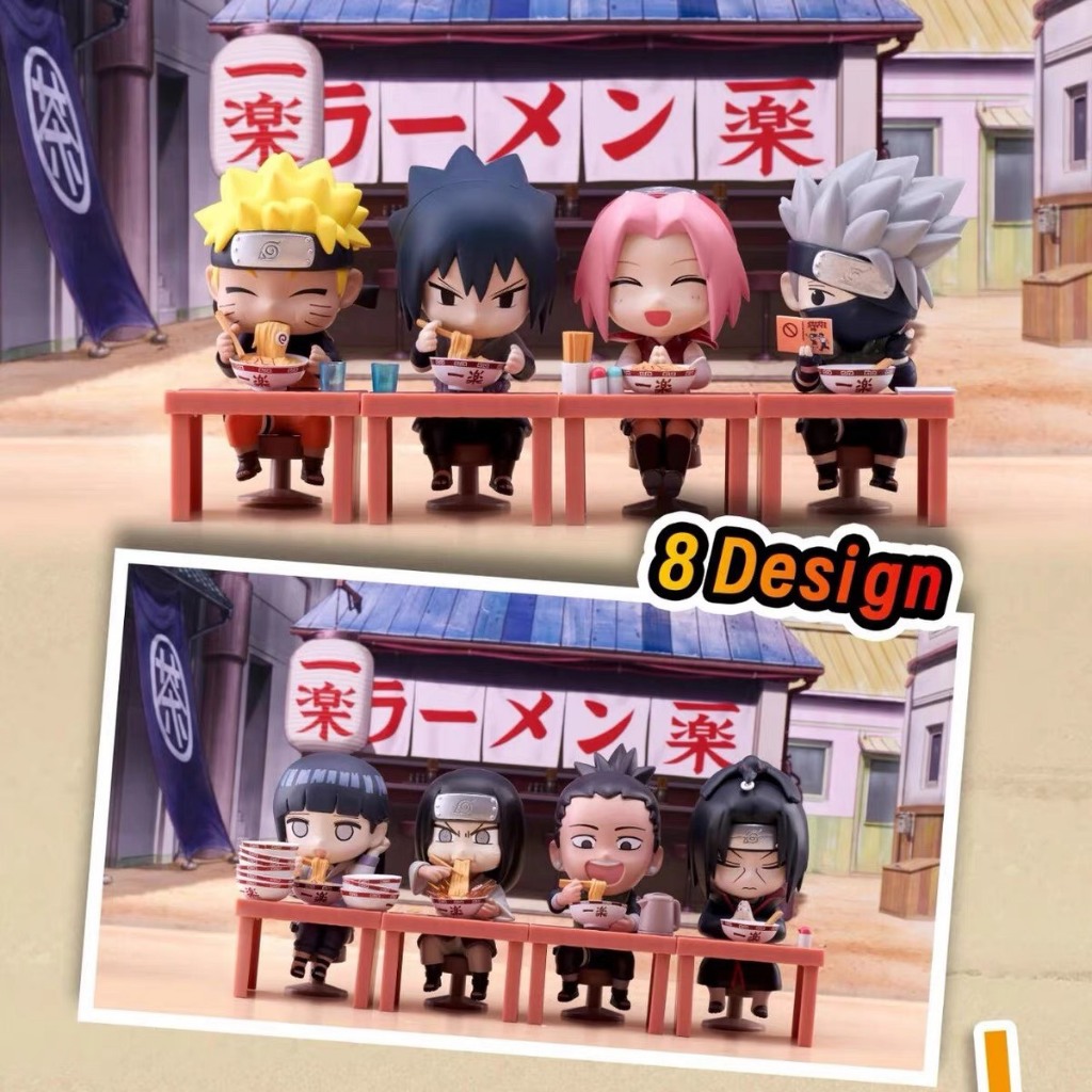 BNFIGURE Q 火影忍者疾風傳拉麵主題 火影忍者 拉麵 盲盒 盒玩 一中盒【預購】