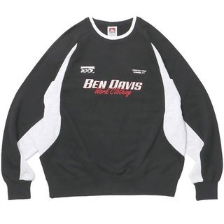 BEN DAVIS 25780039-01 TEAM SWEATSHIRT 大學T (黑色) 化學原宿