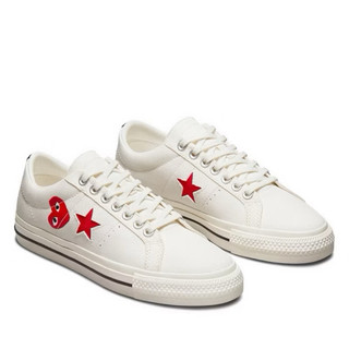 CDG x Converse PLAY 白色 川久保玲 低筒休閒鞋 日本限定 全新正品A01792C 24CM