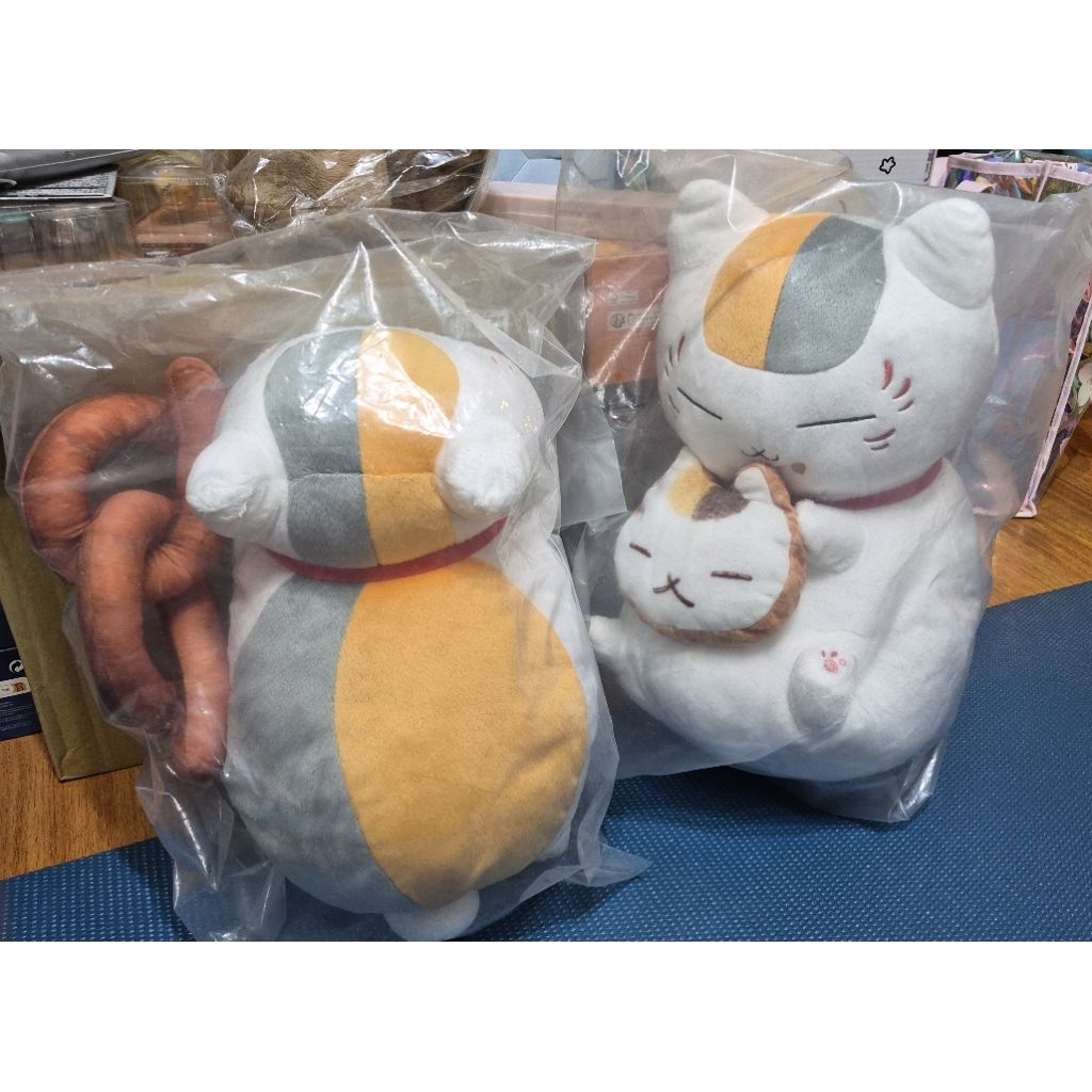 【Hui】夏目友人帳 貓咪老師與剛出爐的麵包 一番賞 A賞 斯嚼嚼貓咪老師 B賞 貓咪老師與麵包娃娃