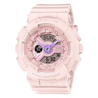 CASIO 卡西歐 BABY-G 柔和粉彩 精緻時尚雙顯錶 BA-110AH-4A