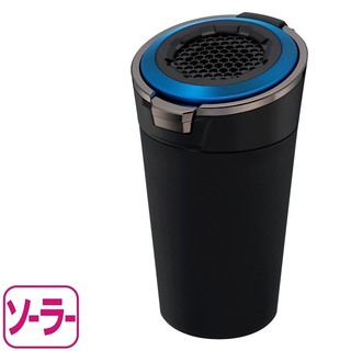 日本SEIKO 高質感太陽能夜間感應式 LED燈煙灰缸 ED-251
