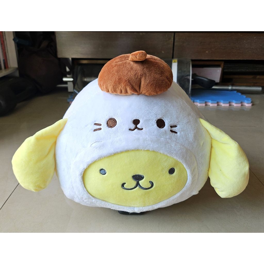 全新玩偶 娃娃出清(16)~三麗鷗 海洋系列 布丁狗、美樂蒂 坐姿軟QQ復古款、天竺鼠車車 壽司車