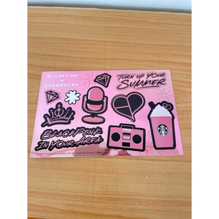 （現貨）BLACKPINK&STARBUCKS裝飾貼紙