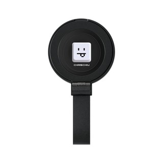 【TOYSELECT】CHRISCHIU表情按鍵15W二合一磁吸支架無線充電器(手機+Watch)