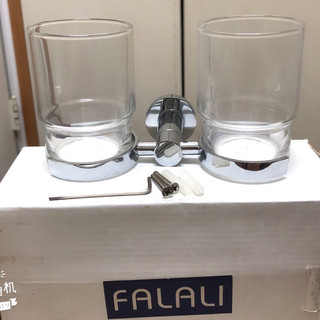 FALALI 衛浴龍頭品牌（法拉利304不鏽鋼雙漱口杯架