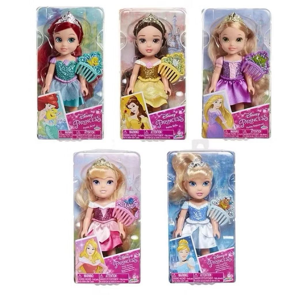 現貨正版⭐️授權商品⭐️Disney Princess 迪士尼公主-6吋/樂佩/仙杜瑞拉/白雪公主/睡美人/愛麗兒/莫娜