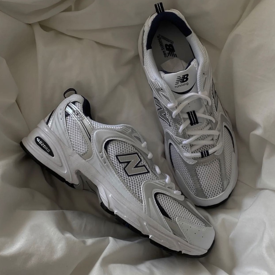 S.G NEW BALANCE 530 NB530 運動鞋 MR530SG 白銀 白藍 韓系 增高 百搭 男女鞋 情侶鞋