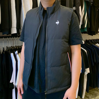 Trend國際精品✨Le coq sportif 公雞 新款 立領防撥水刺繡logo背心