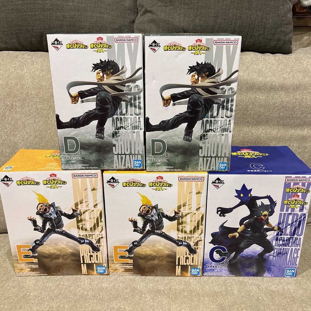 【全新未拆~現貨~】我的英雄學院 我英 一番賞  突入  C賞 常闇踏陰 D賞 相澤消太 E賞 麥克風 禮物 公仔 模型