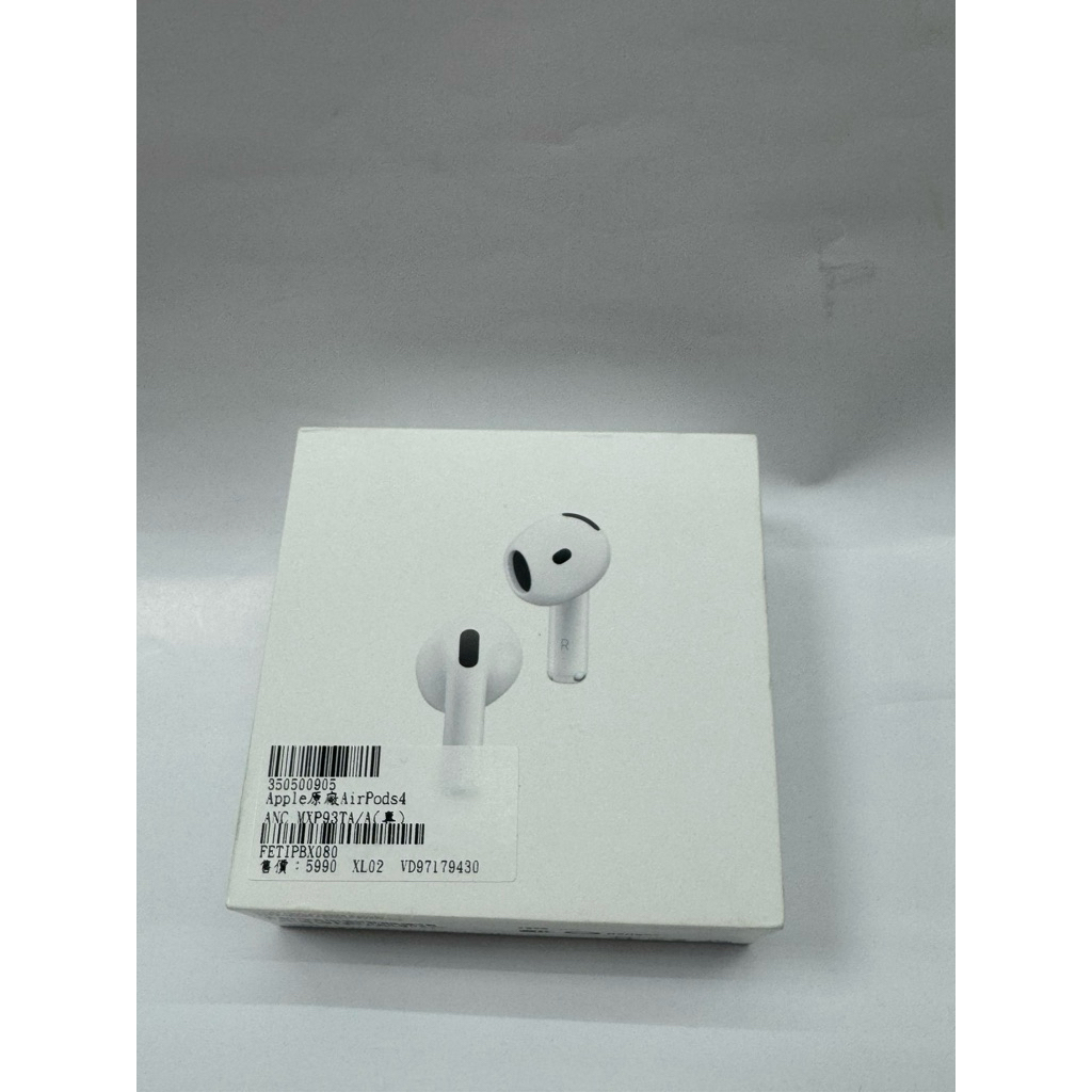 全新未拆封 AirPods 4 主動式降噪版 降噪款 Apple 台灣公司貨現貨 蘋果 耳機
