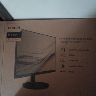 PHILIPS 飛利浦 FHD FreeSync 100無邊框無瑕疵螢幕, 221V8LB/96,
