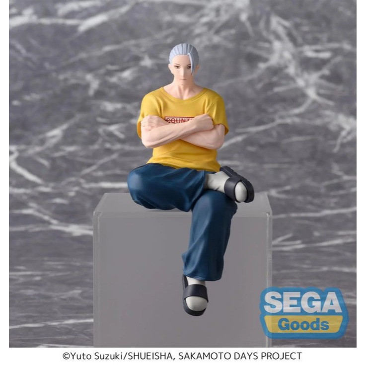 現貨 SEGA 景品 坂本日常 PM坐姿公仔 坂本太郎 認真Ver. 公仔