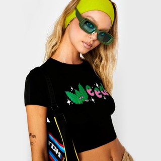 大麻小子短板上衣WEED BOY CROP TEE