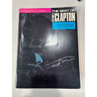 白鷺鷥書院（二手書）The Best of Eric Clapton Hal Leonard