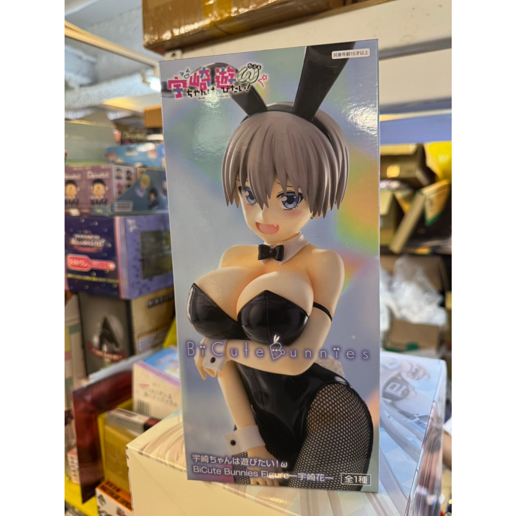 【AJ媽咪玩具鋪】日版 FuRyu BiCute Bunnies 宇崎學妹想要玩 宇崎花 兔女郎 第二季 短髮 兔耳