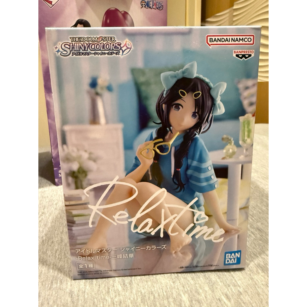 BANPRESTO Relax time偶像大師閃耀色彩 三峰結華 景品
