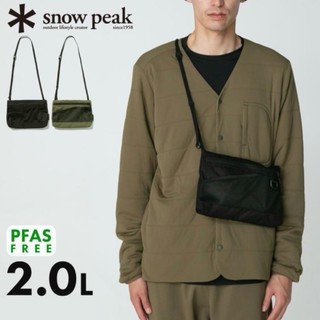 【現貨在台】snow peak 雪峰 2L輕量斜背包 Sacoche One 日常小包 / AC-25SU405 輕量