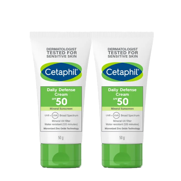 Cetaphil舒特膚輕透物理低敏防曬霜SPF50 2入
