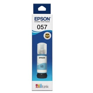 EPSON T09D5 (057) 淡藍色 原廠墨水瓶