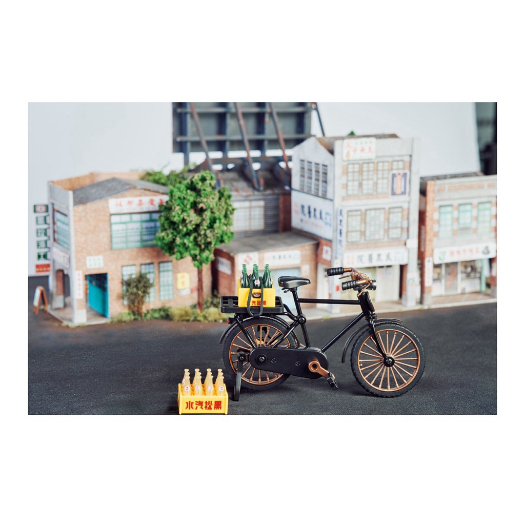 隱藏版 7-11 黑松 復古送貨腳踏車 腳踏車 100週年 黑松100週年紀念 金喜瓶