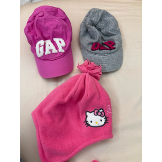 童帽 gap 毛帽 hello kitty 鴨舌帽