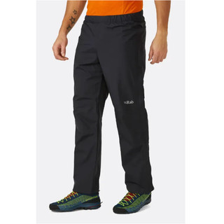 Rab｜男款 Downpour Eco Pants FZ 透氣防水全開拉鍊長褲 #QWG86